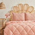 Karaca Home Flore Çift Kişilik Comfort Set Somon 
