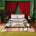 Karaca Home x 2Wins Je t'aime Çift Kişilik Yatak Örtüsü