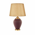 Karaca Home Venus Bordo Abajur