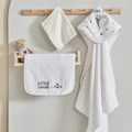 Karaca Home Bebek Little Sailor Havlu-Kundak-Kese 3'lü Set