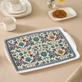 Karaca Çini Dökdörtgen Melamin Tepsi 42x31 Cm