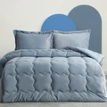 Karaca Home Çift Kişilik Viny Soft Dream Comfort Set İndigo