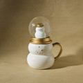 Karaca New Year Yılbaşı Kar Küresi Snowman Kupa 350 Ml