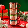 Karaca New Year Yılbaşı Santa Standlı Kupa 300 Ml