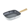 Karaca Swiss Crystal Creamy Wood Grill Tava 28 Cm 