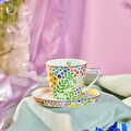 Karaca Fiore Çay Fincanı ve Tabağı 260 ml