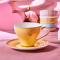 Karaca Talya Çay Fincanı ve Tabağı 220 Ml Sarı