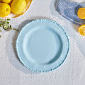 Karaca Perla Melamin Servis Tabağı 28 cm Mavi