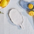 Karaca Perla Melamin Peynir Tabağı 28 cm Beyaz