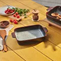 Karaca Culina Reaktif Fırın Kabı Bordo 31 cm