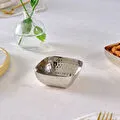 Karaca Loren Mini Çerezlik Gümüş 8x8x3,5 cm