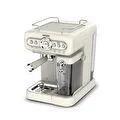Karaca Vintage Craft Süt Hazneli Espresso, Latte ve Capuccino Makinesi Cream