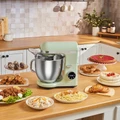 Karaca Mastermaid Chef Ultra D2000W Dijital Ekranlı Hamur Yoğurma Makinesi Cabbage Green 7L