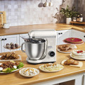 Karaca Mastermaid Chef Ultra D2000W Dijital Ekranlı Hamur Yoğurma Makinesi Starlight 7L