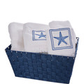 Karaca Home Marin Lacivert Sepetli Hamam Set