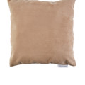 Karaca Home Breda Bej Kadife Kırlent Kılıfı 45x45 cm