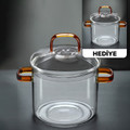 Borglas Braun Serie Cam Derin Tencere 18 cm