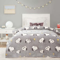 Peanuts by Karaca Home Woodstock Battaniye Tek Kişilik 150x220 cm