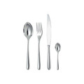 Alessi Caccia 6 Kişilik 24 Parça Çatal Bıçak Takımı 0046
