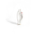 Bitossi Home Mano Nella Hand Seramik Yer Tutucu 6x2,5 cm Beyaz