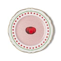 Bitossi Home Bel Paese Tomato Yuvarlak Porselen Tabak 32,5 cm