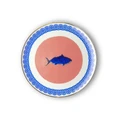 Bitossi Home Bel Paese Fish Porselen Yuvarlak Tabak 32 cm