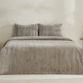 Karaca Home Robles Çift Kişilik Yatak Örtüsü Seti Gri