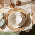 Emsan Creamy Stoneware 24 Parça 6 Kişilik Yemek Takımı