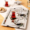 Emsan Favo 40 Parça Çay Seti 125 ml Platin