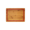 Karaca Bamboo Simpson Kesme Tahtası Red 34x25 cm