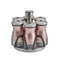 Karaca Rose Gold 7 Parça Baharatlık Seti