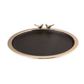 Karaca Black Birdy 31 cm Yuvarlak Tepsi