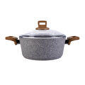 Karaca Silver Stone Granit Tencere 24 cm