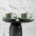 Karaca Stone Green 2 Kişilik Kahve Fincanı Takımı