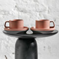 Karaca Stone Bronz 2 Kişilik Kahve Fincanı Takımı 120 ml