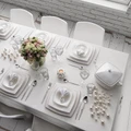 Karaca Fine Pearl Peri Masalı 86 Parça 12 Kişilik İnci Yemek Takımı
