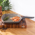 Karaca Dark Silver Biogranit 28 cm Grill Tava

