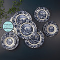 Karaca New Blue Odyssey Stoneware 24 Parça 6 Kişilik Yemek Takımı