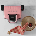 Karaca Future Granit Tost Makinesi Pembe 1800W