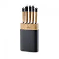 Karaca Maple Black 6 Parça Bıçak Seti