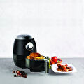 Karaca Multifry Siyah Air Fryer Yağsız Fritöz 2,6 L 