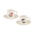 Karaca Match 2 Kişilik Kahve Fincanı Takımı 80 ml