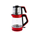 Karaca Retro Kırmızı Cam Led Işıklı Çay Makinesi