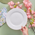 Karaca Elica Pembe Servis Tabağı 25 cm