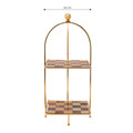 Karaca Check Kare Katlı Kurabiyelik 20 cm