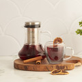 Karaca Azize Cold Brew Borosilikat Cam Kahve Potu 850 ml