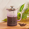 Karaca Emergency Borosilikat Cam French Press 600 ml Mor