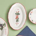 Karaca Cherry Kayık Tabak 21 cm