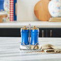 Karaca Blue Berry Cam Tuzluk ve Biberlik