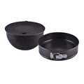Karaca Perfect 2'li Karıştırma Kabı ve Kek Kalıbı Seti Siyah